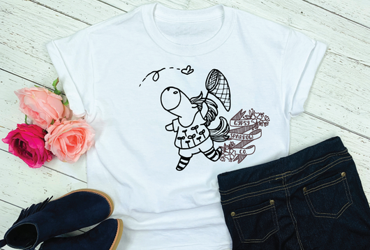 Butterfly Catcher Tee
