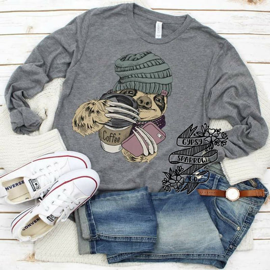 Cozy Sloth Tee