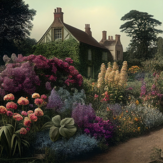 English Garden Print