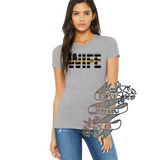 Thin Line Flag Wife Tee