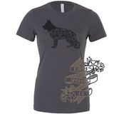 German Shepherd Mandala Tee