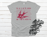 His Eye is on the Sparrow Lyrics Tee