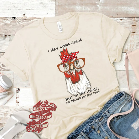 Look Calm Tee