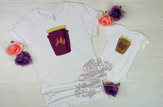 Peanut Butter & Jelly Tee Set