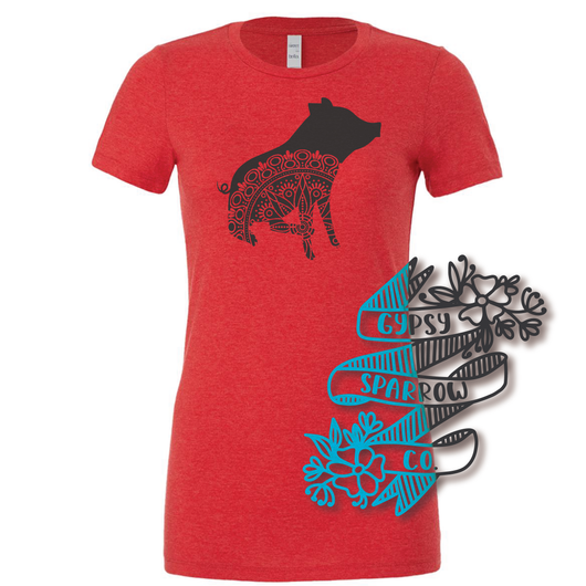 Mandala Animal Tees