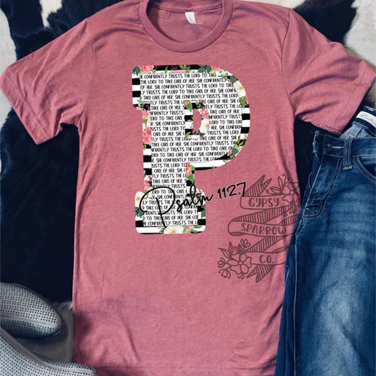 Psalm 112:7 Tee
