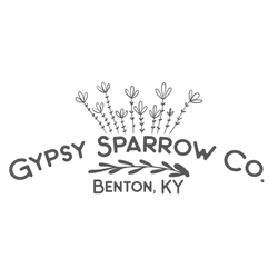 Gray Sketch Flower Premade Logo