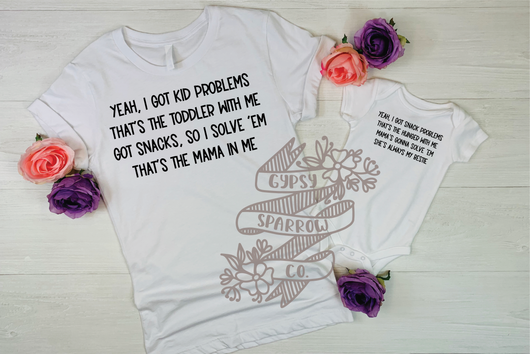 Snack Problem Tee Set