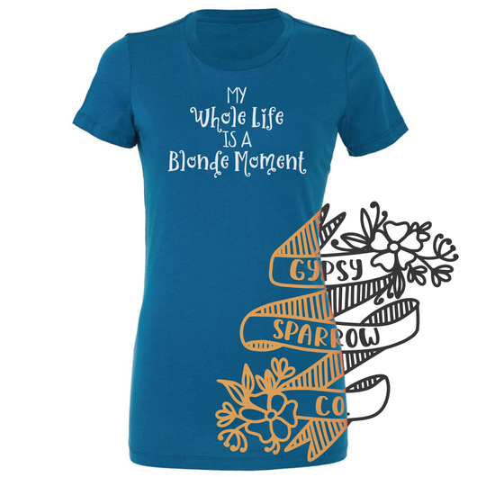 Blonde Moment Tee