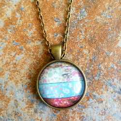 Vintage Wooden Wall Necklace