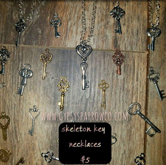 Skeleton Key Necklace