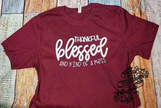 Thankful Blessed Kind of a Mess