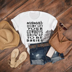 Don't Let Your Cowboys Tee