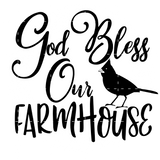 God Bless Our Farmhouse SVG