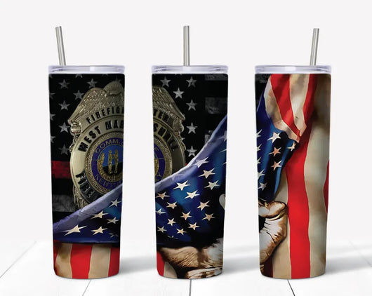 Custom Badge/Patch Tumbler (PLEASE READ BEFORE ORDERING!)