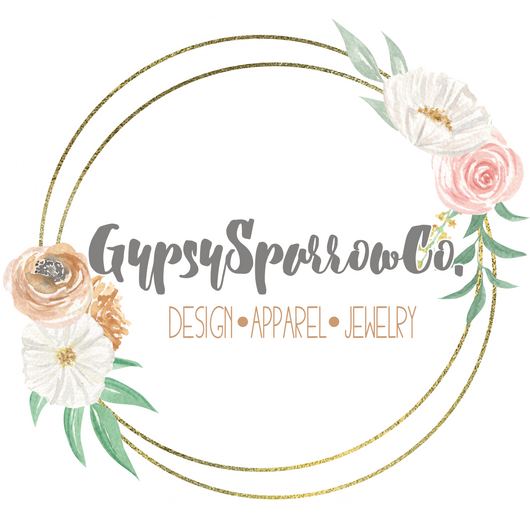 Floral Wring Frame Premade Logo