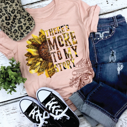 More to My Story Sunflower Tee